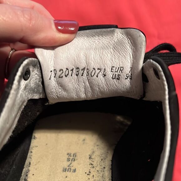 MEPHISTO YLIANE black nubuck sneakers. Size 9.5. Gently worn - Picture 5 of 8